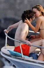 LILY-ROSE DEPP in Bikini on Vacation in Capri 09/07/2019