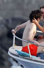 LILY-ROSE DEPP in Bikini on Vacation in Capri 09/07/2019