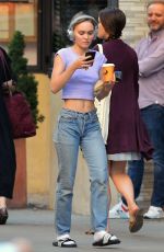 LILY-ROSE DEPP Out and About in New York 09/19/2019