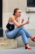 LILY-ROSE DEPP Out in New York 09/16/2019
