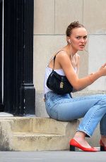LILY-ROSE DEPP Out in New York 09/16/2019