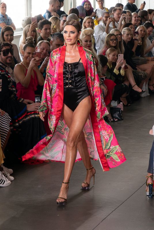 LISA RINNA at Kyle & Shahida Runway Show at NYFW in New York 09/08/2019