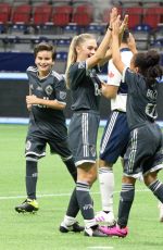 LIZZY GREENE Playing at Annual Vancouver Whitecaps Charity Game 09/14/2019