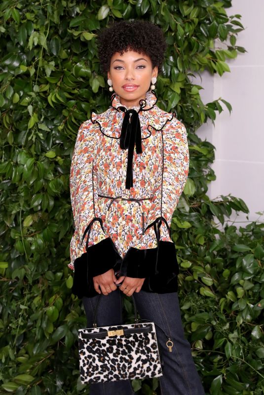 LOGAN BROWNING at Tory Burch Fashion Show at NYFW in New York 09/08/2019