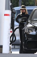 LORI LOUGHLIN at a Gas Station in West Hollywood 09/25/2019