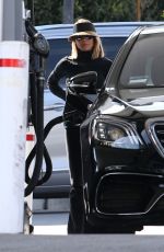 LORI LOUGHLIN at a Gas Station in West Hollywood 09/25/2019
