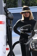 LORI LOUGHLIN at a Gas Station in West Hollywood 09/25/2019