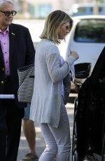 LORU LOUGHLIN Leaves a Church in Los Angeles 09/08/2019