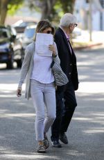 LORU LOUGHLIN Leaves a Church in Los Angeles 09/08/2019