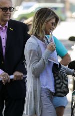 LORU LOUGHLIN Leaves a Church in Los Angeles 09/08/2019