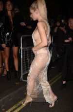LOTTIE MOSS at Julien Macdondald Fashion Show in London 09/16/2019