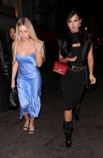 LOTTIE MOSS Leaves Bec & Bridge Dinner at Gold Portobello Road in London 09/11/2019