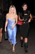 LOTTIE MOSS Leaves Bec & Bridge Dinner at Gold Portobello Road in London 09/11/2019