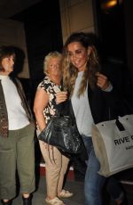 LOUISE REDKNAPP Leaves Palace Theatre in Manchester 09/21/2019