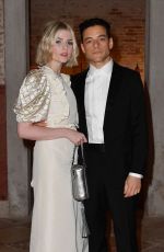 LUCY BOYNTON and Rami Malek at Miu Miu Women