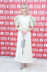 LUCY BOYNTON and Rami Malek at Miumiu Photocall at 2019 Venice Film Festival 09/01/2019