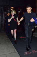 LUCY BOYNTON and Rami Malek Leaves Bowery Hotel in New York 09/28/2019