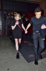 LUCY BOYNTON and Rami Malek Leaves Bowery Hotel in New York 09/28/2019