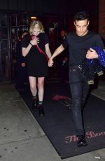 LUCY BOYNTON and Rami Malek Leaves Bowery Hotel in New York 09/28/2019