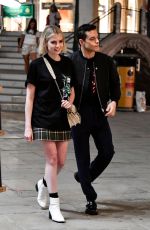 LUCY BOYNTON and Rami Malek Out and About in Venice 09/03/2019