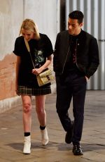 LUCY BOYNTON and Rami Malek Out and About in Venice 09/03/2019