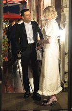 LUCY BOYNTON and Rami Malek Out for Dinner in Venice 09/01/2019