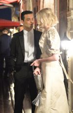 LUCY BOYNTON and Rami Malek Out for Dinner in Venice 09/01/2019