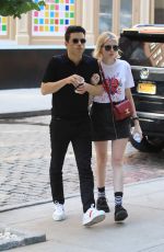 LUCY BOYNTON and Rami Malek Out in New York 09/26/2019