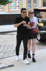 LUCY BOYNTON and Rami Malek Out in New York 09/26/2019