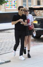 LUCY BOYNTON and Rami Malek Out in New York 09/26/2019