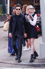 LUCY BOYNTON and Rami Malek Out in New York 09/27/2019