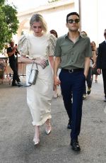 LUCY BOYNTON and Rami Malek Out in Venice 09/01/2019
