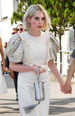 LUCY BOYNTON and Rami Malek Out in Venice 09/01/2019