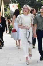 LUCY BOYNTON and Rami Malek Out in Venice 09/01/2019