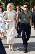 LUCY BOYNTON and Rami Malek Out in Venice 09/01/2019