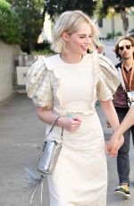 LUCY BOYNTON and Rami Malek Out in Venice 09/01/2019
