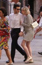 LUCY BOYNTON and Rami Malek Out in Venice 09/03/2019