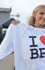 LUCY FALLON Turns On Blackpool Lights 08/30/2019