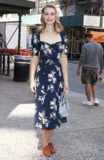 LUCY FRY Arrives at Build Series in New York 09/17/2019