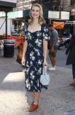 LUCY FRY Arrives at Build Series in New York 09/17/2019