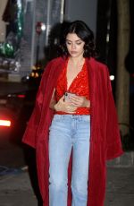 LUCY HALE and Zane Holtz on the Set of Katy Keene in New York 09/19/2019