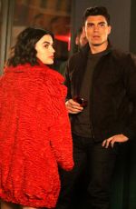 LUCY HALE and Zane Holtz on the Set of Katy Keene in New York 09/19/2019