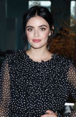 LUCY HALE at Jason Wu Show at New York Fashion Week 09/08/2019