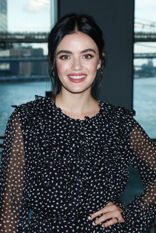 LUCY HALE at Jason Wu Show at New York Fashion Week 09/08/2019