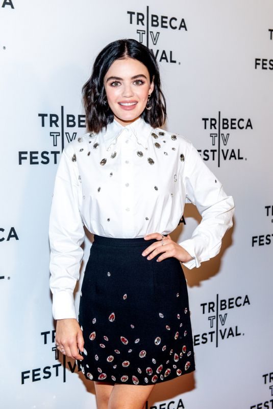 LUCY HALE at Katy Keene Screening at 2019 Tribeca TV Festival in New York 09/14/2019