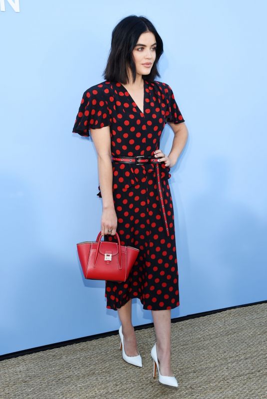LUCY HALE at Michael Kors Fasion Show in New York 09/11/2019