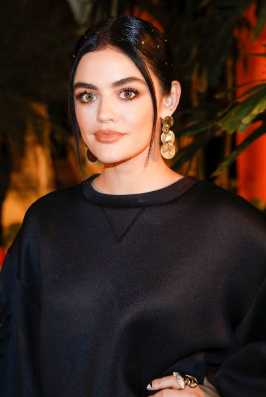 LUCY HALE at Oscar De La Renta Show at New York Fashion Week 09/10/2019