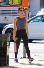 LUCY HALE Heading to a Gym in Studio City 09/04/2019