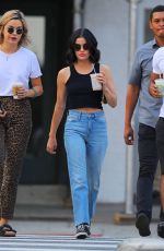 LUCY HALE in Denim Out in New York 09/23/2019