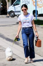 LUCY HALE Leaves Joan